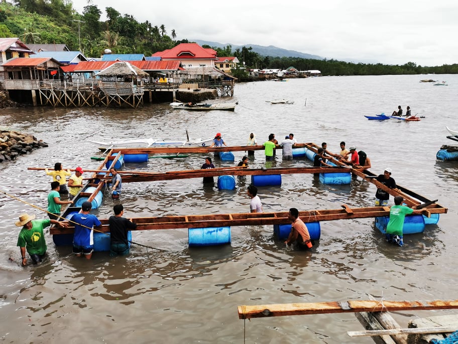 BFAR Negros Oriental Conducts Training in Marine Fish Cage Construction and  Management – FISH VISAYAS